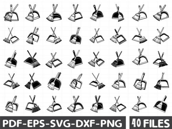 Cleaning Svg,Cleaning Bundle Svg: Graphics & Illustrations for Local Brands