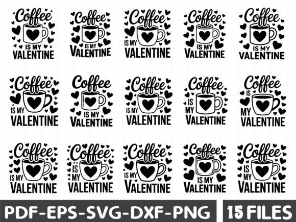 Coffee is My Valentine Fun Leopard Graphics and Illustrations Review