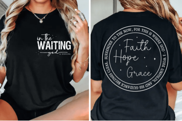 God Is Working SVG Graphics for T-Shirt Designs