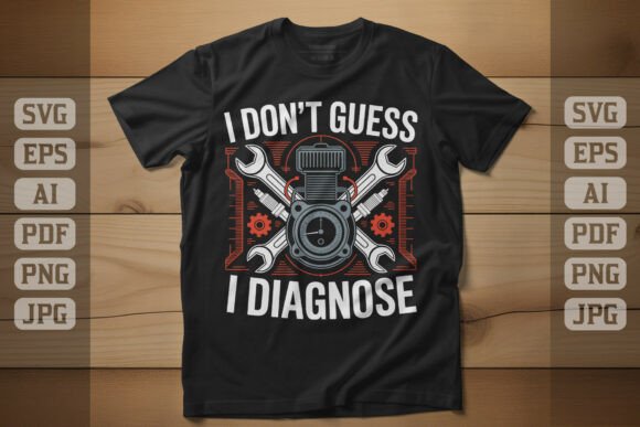 I Don t Guess I Diagnose T-shirt Design: Graphics for Publishers