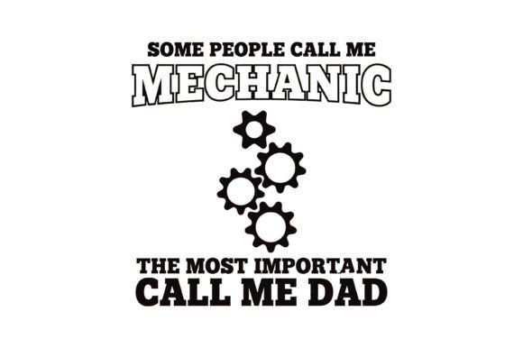 Mechanic Dad Most Important Title: A Practical Graphics Review for T-Shirt Designs