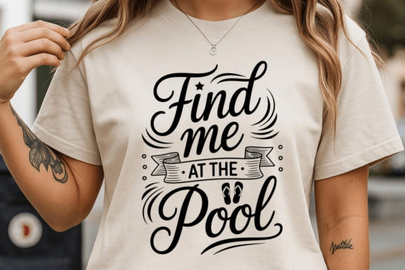 Pool Quote PNG Vacation Humor SVG: Essential Graphics for T-Shirt Designs