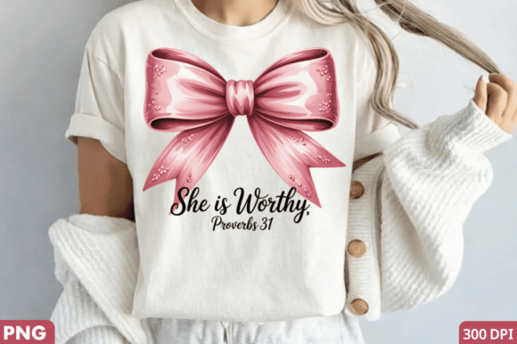 She is Worthy Png, Worthy Affirmation: Graphics for Branding