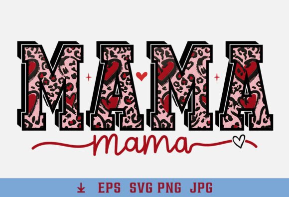 Valentine Mama Day Leopard Mama Heart Review